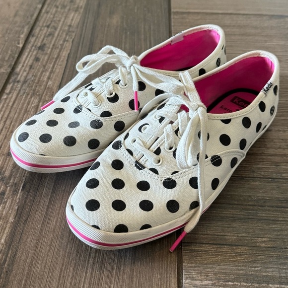 Keds For Kate Spade Polka Dot Shoes size Women’s 9 - Picture 2 of 11
